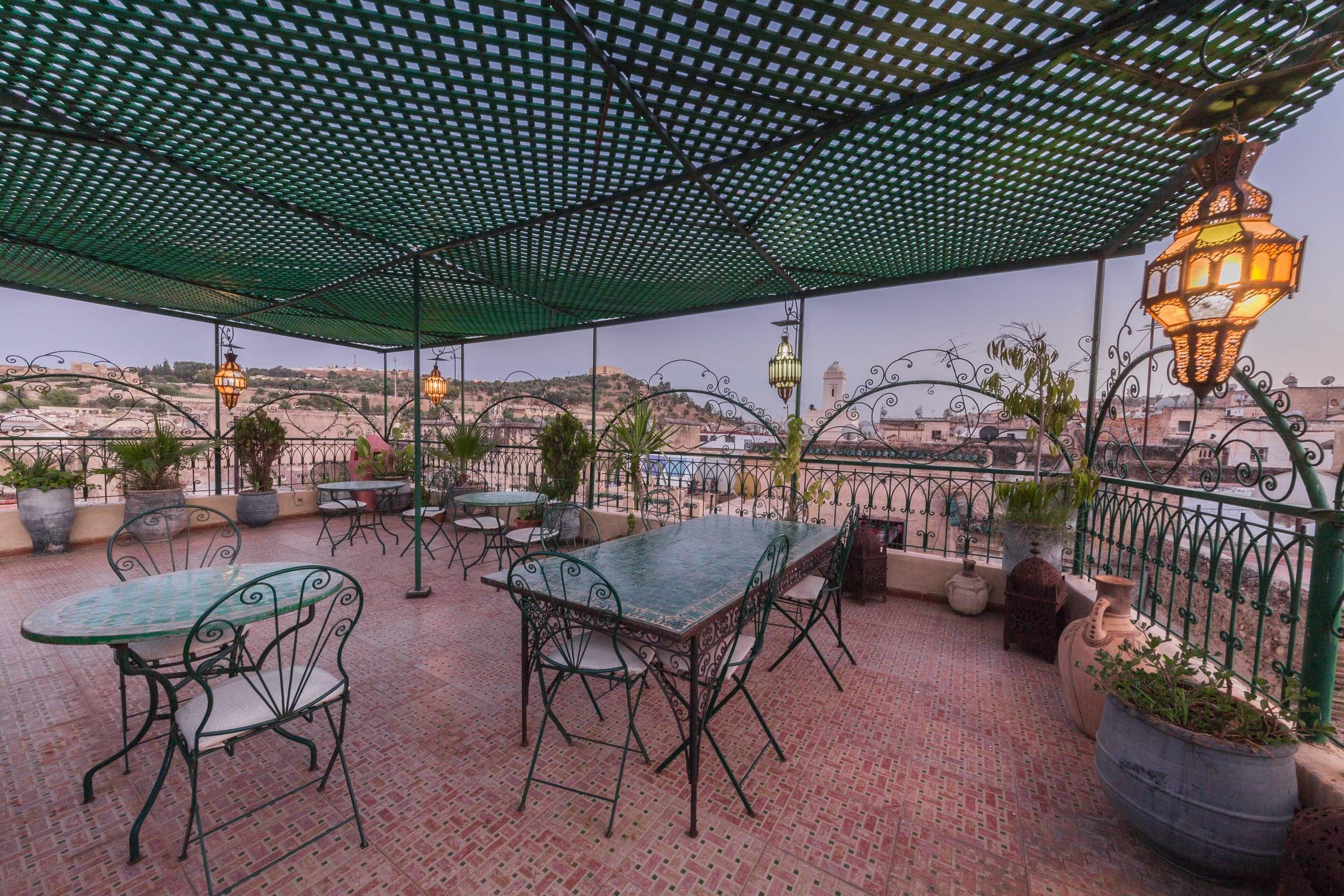 Riad Dar Guennoun Fès Exterior foto