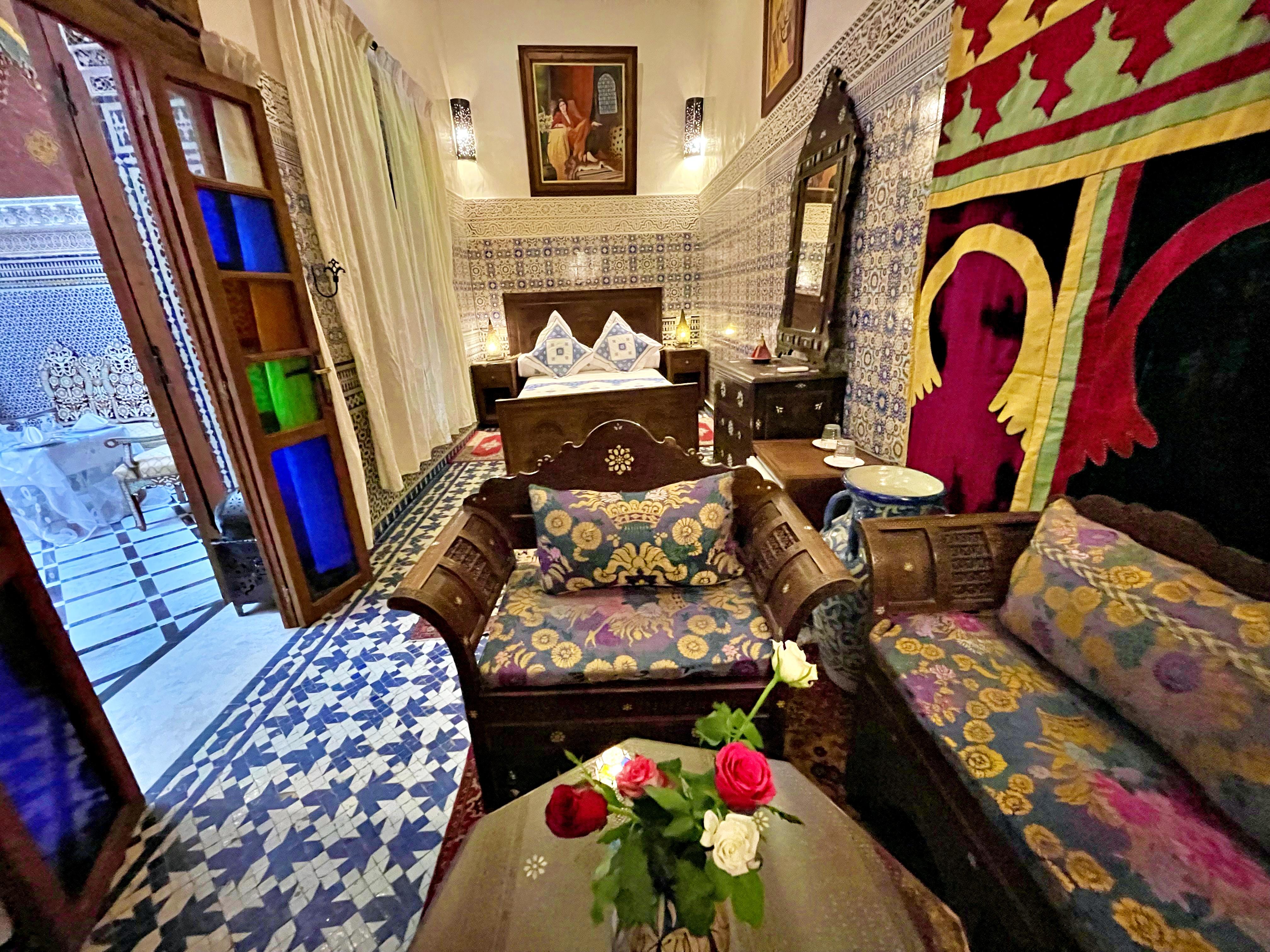 Riad Dar Guennoun Fès Exterior foto