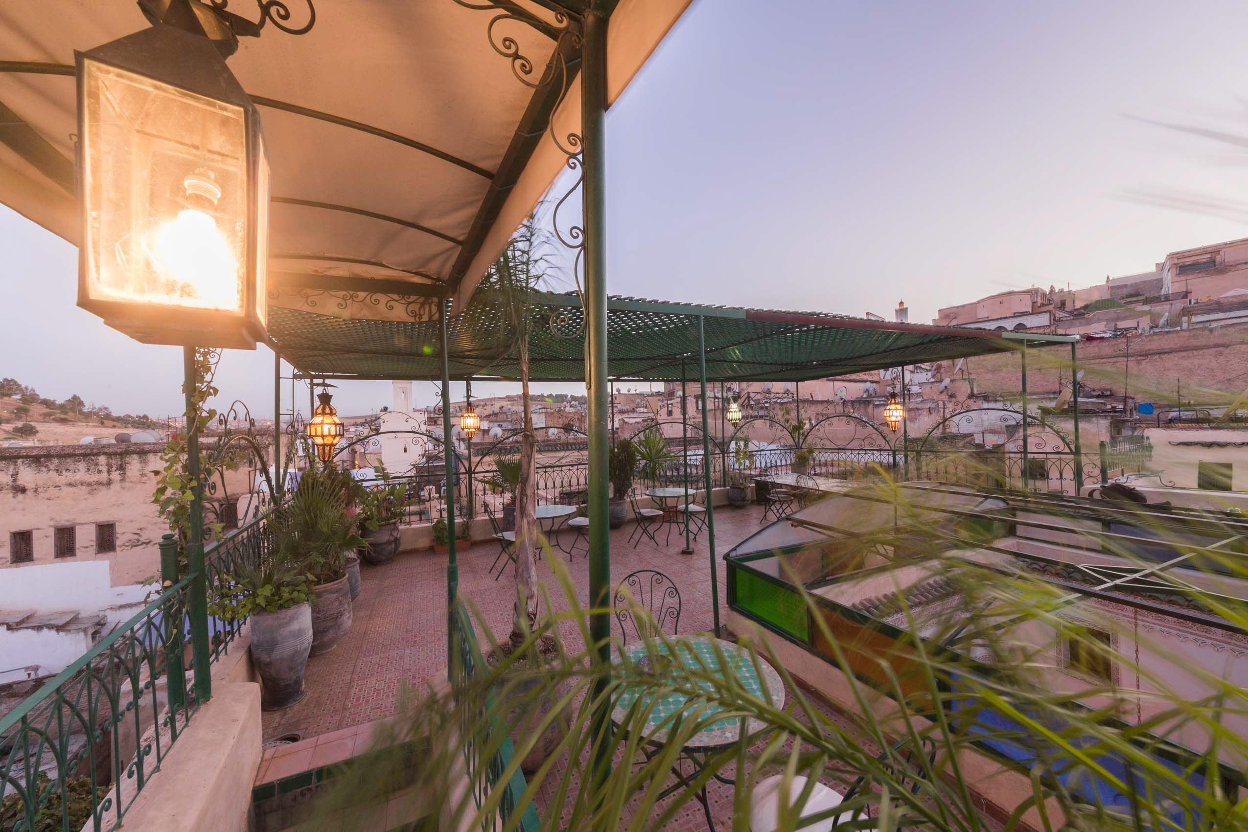 Riad Dar Guennoun Fès Exterior foto