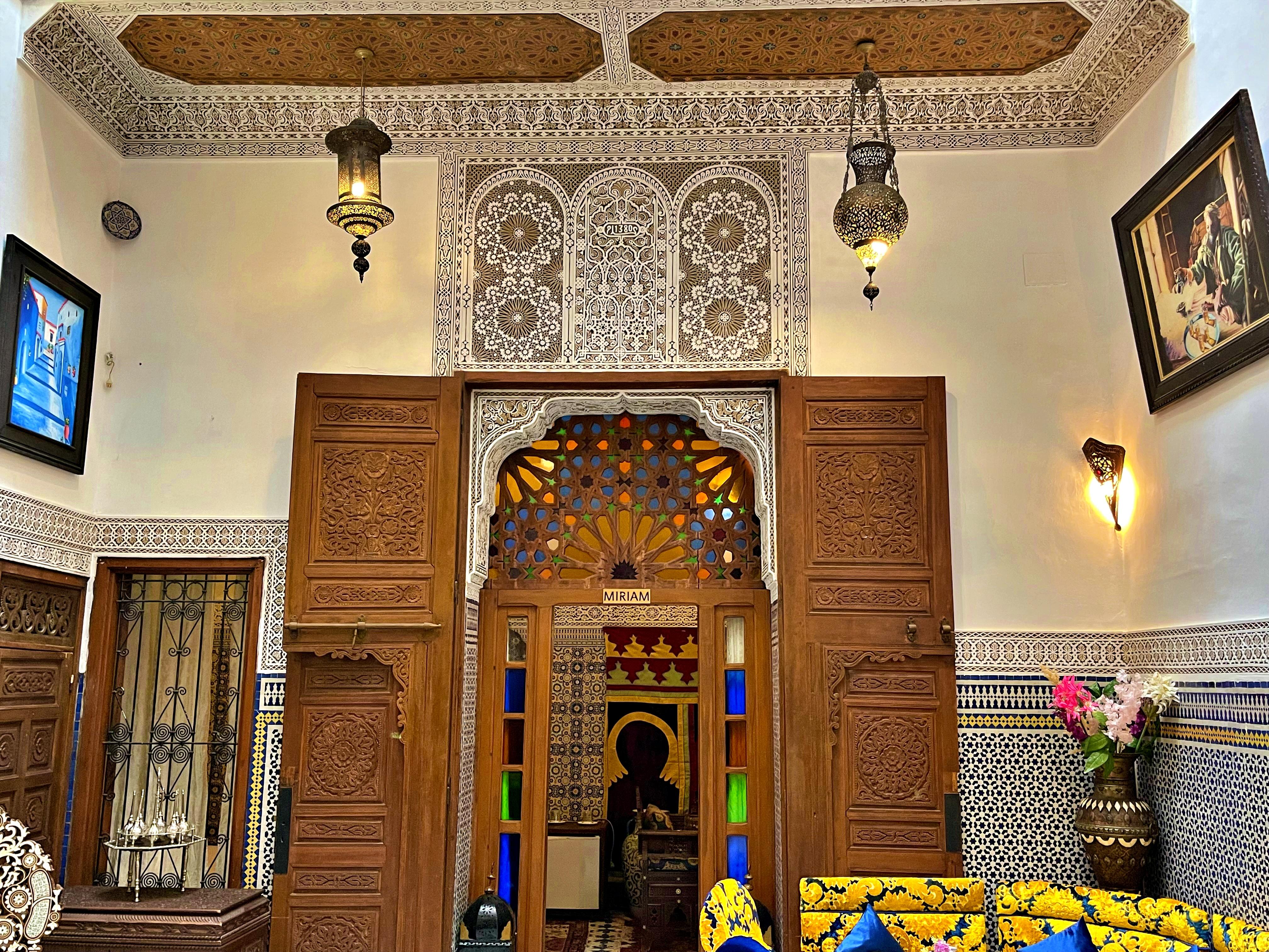 Riad Dar Guennoun Fès Exterior foto